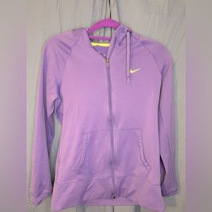 Purple Nike Zip Hoodie Size M Women’s